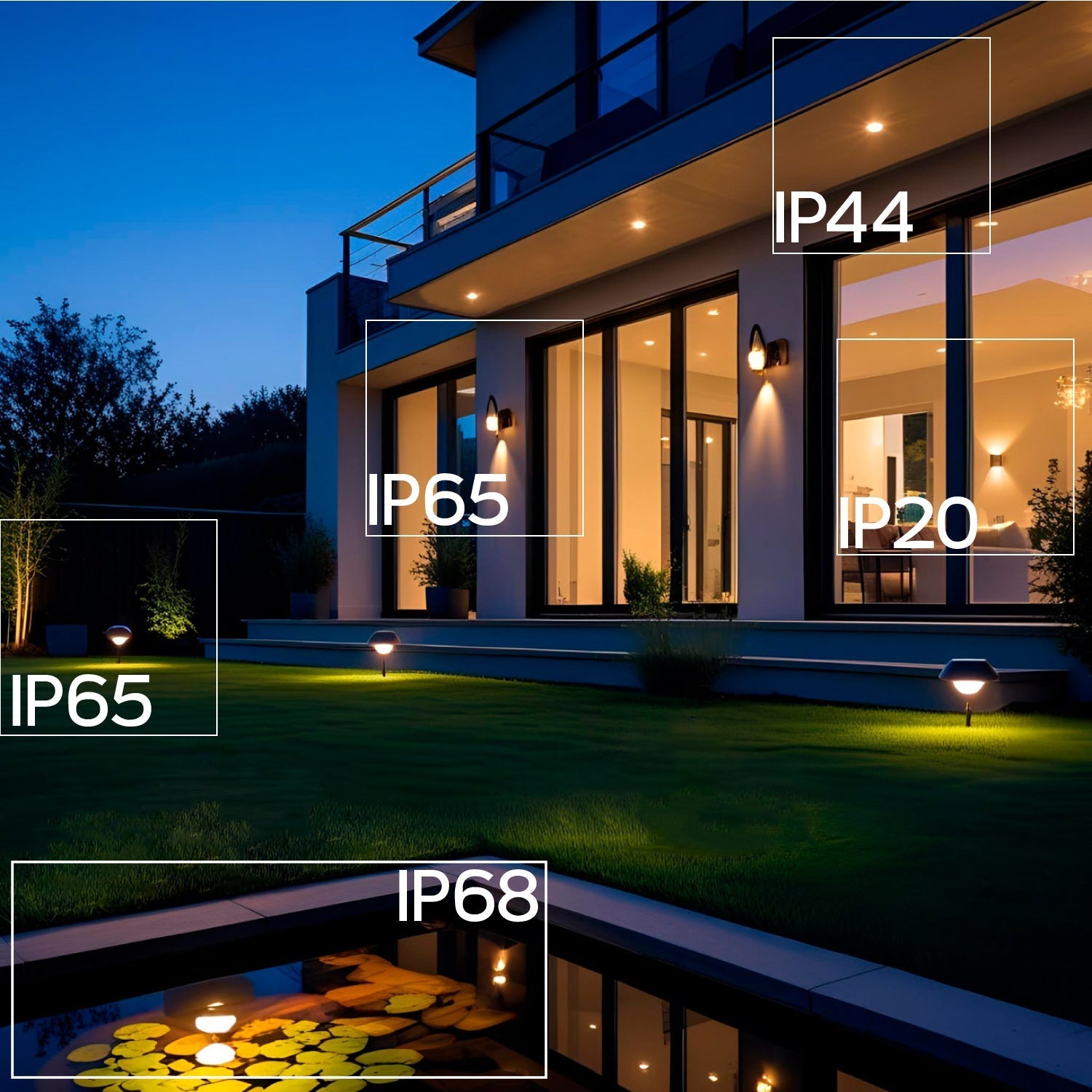 El grado IP en luminarias y por qué prestarle atención